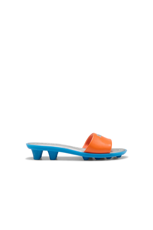 Chic Slides Rickie Orange/Racing Blue