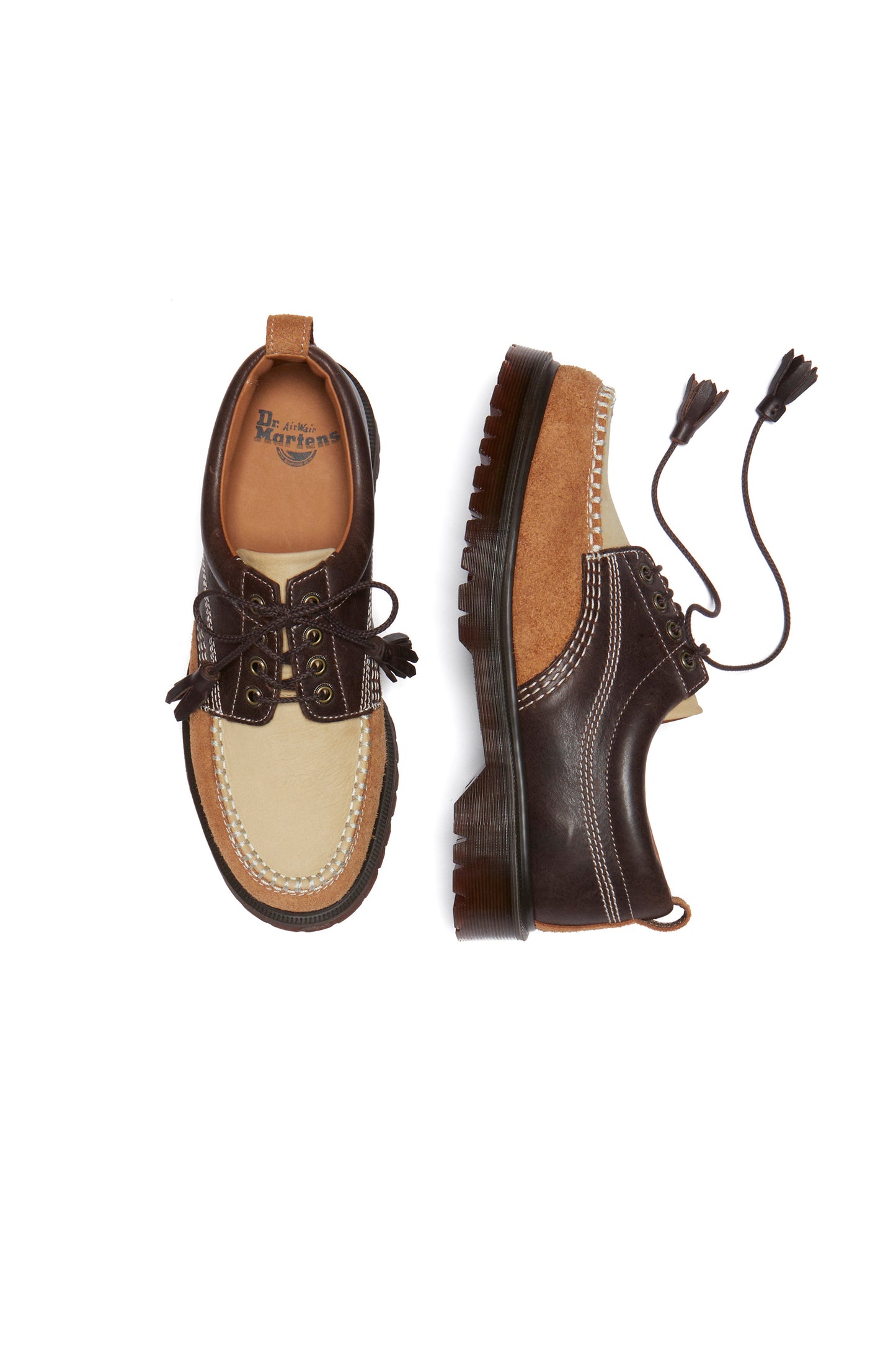 Lowell Shoe Dark Brown/Light Tan/Desert Brown