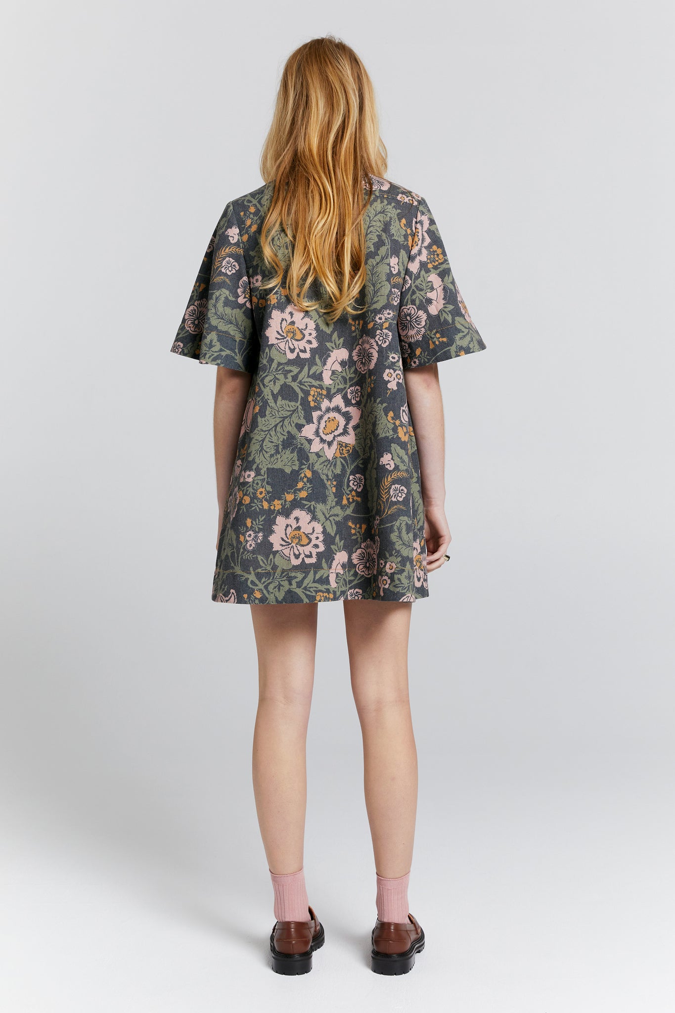 Journey Shirt Dress Black Multi
