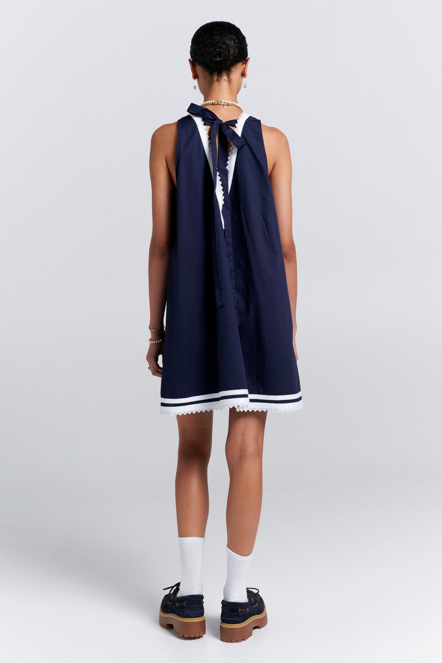 Match Mini Dress Navy