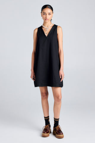 Match Mini Dress Black