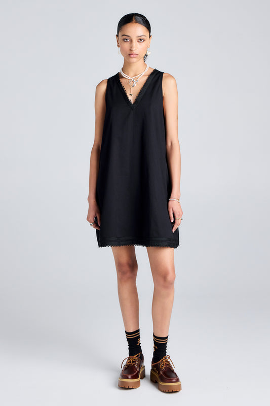 Match Mini Dress Black