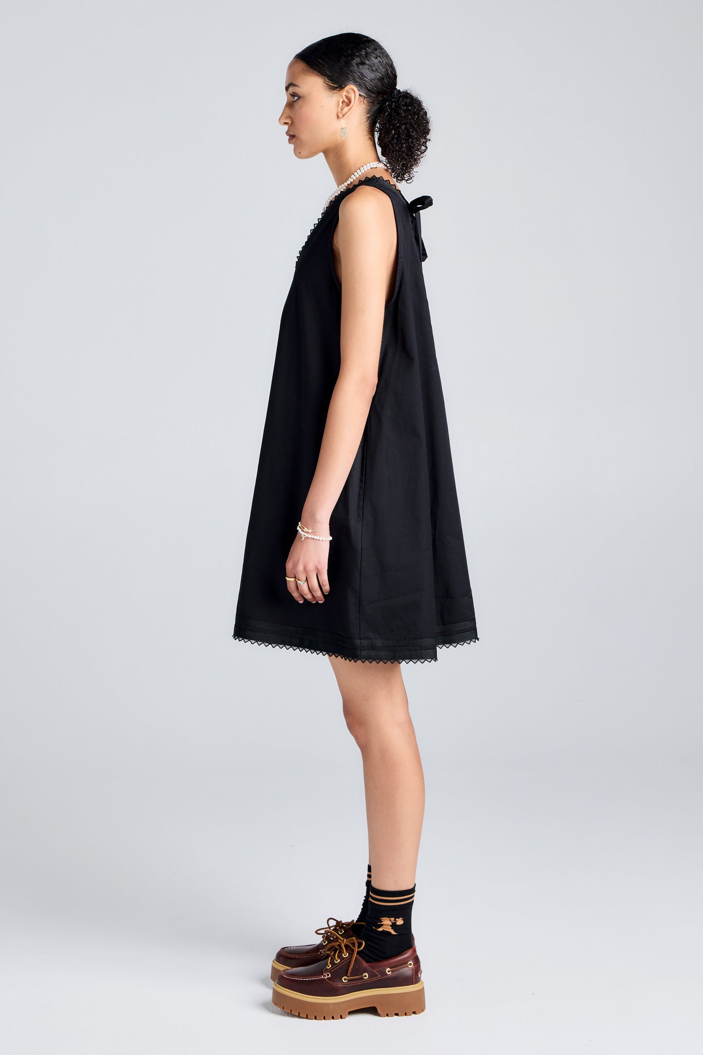 Match Mini Dress Black