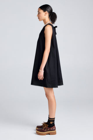 Match Mini Dress Black