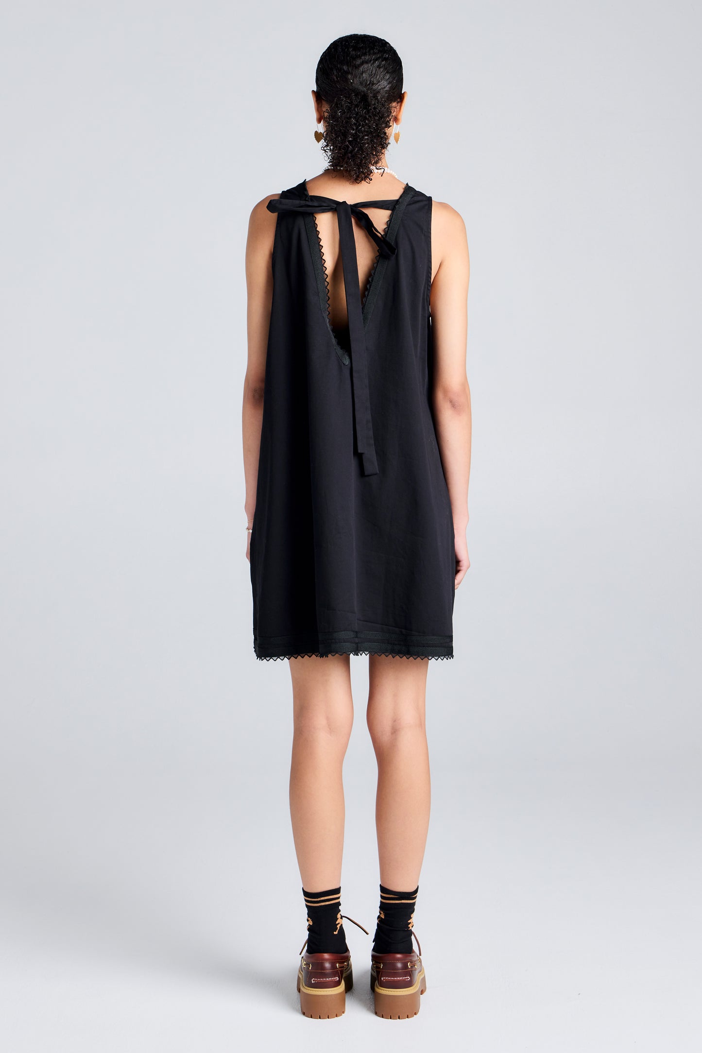 Match Mini Dress Black