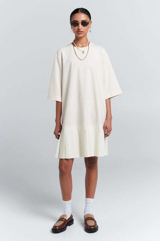 Rally Dress Cream/Cream