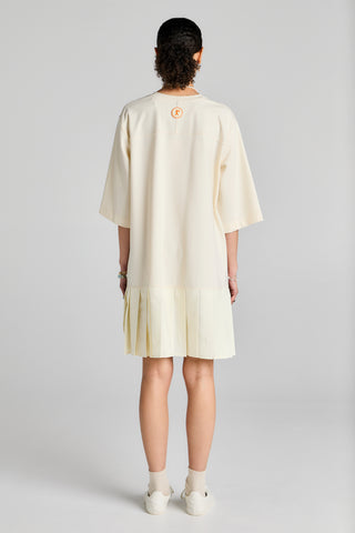 Rally Dress Cream/Cream