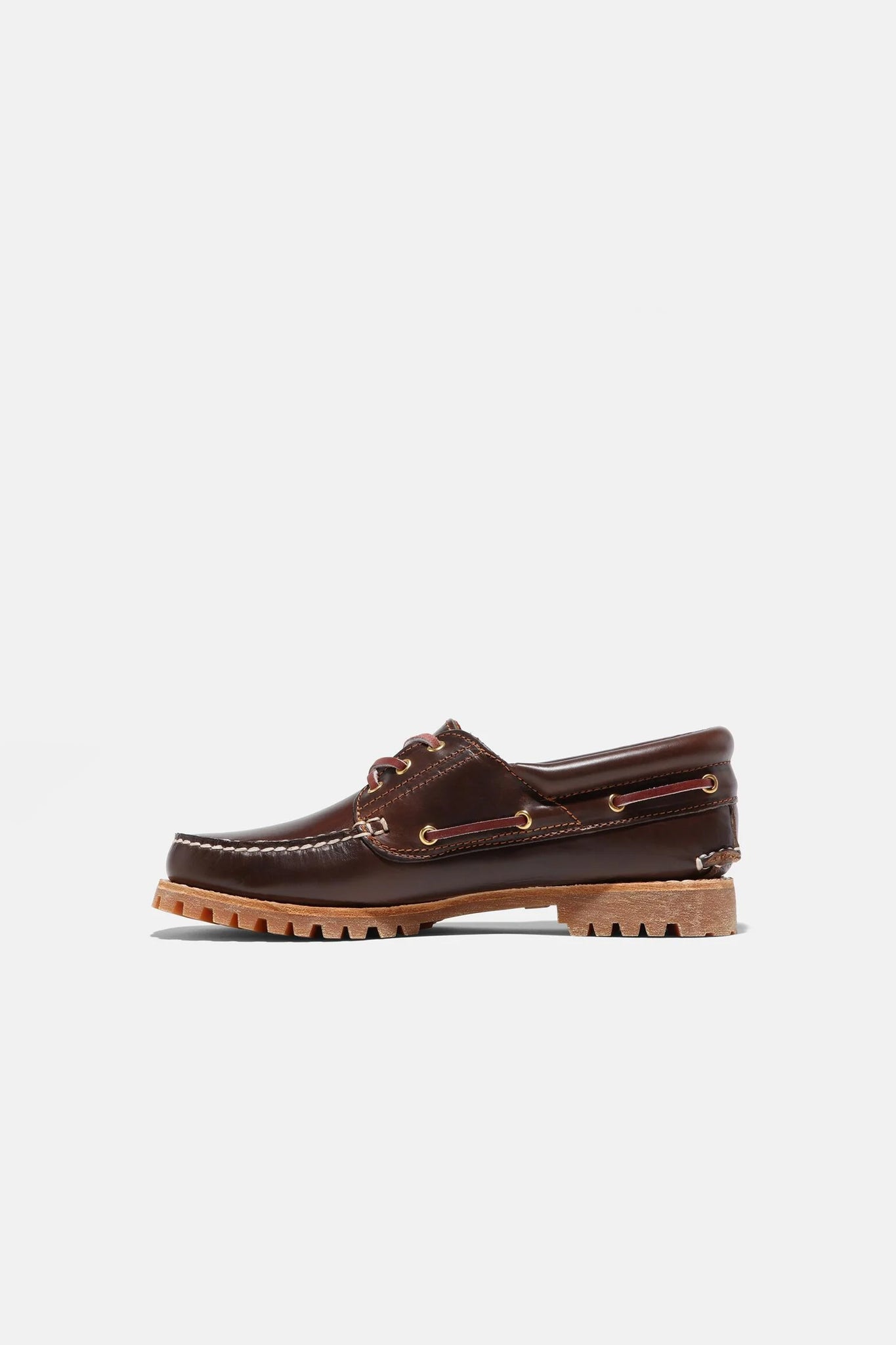 Noreen 3-Eye Lug Shoe Brown