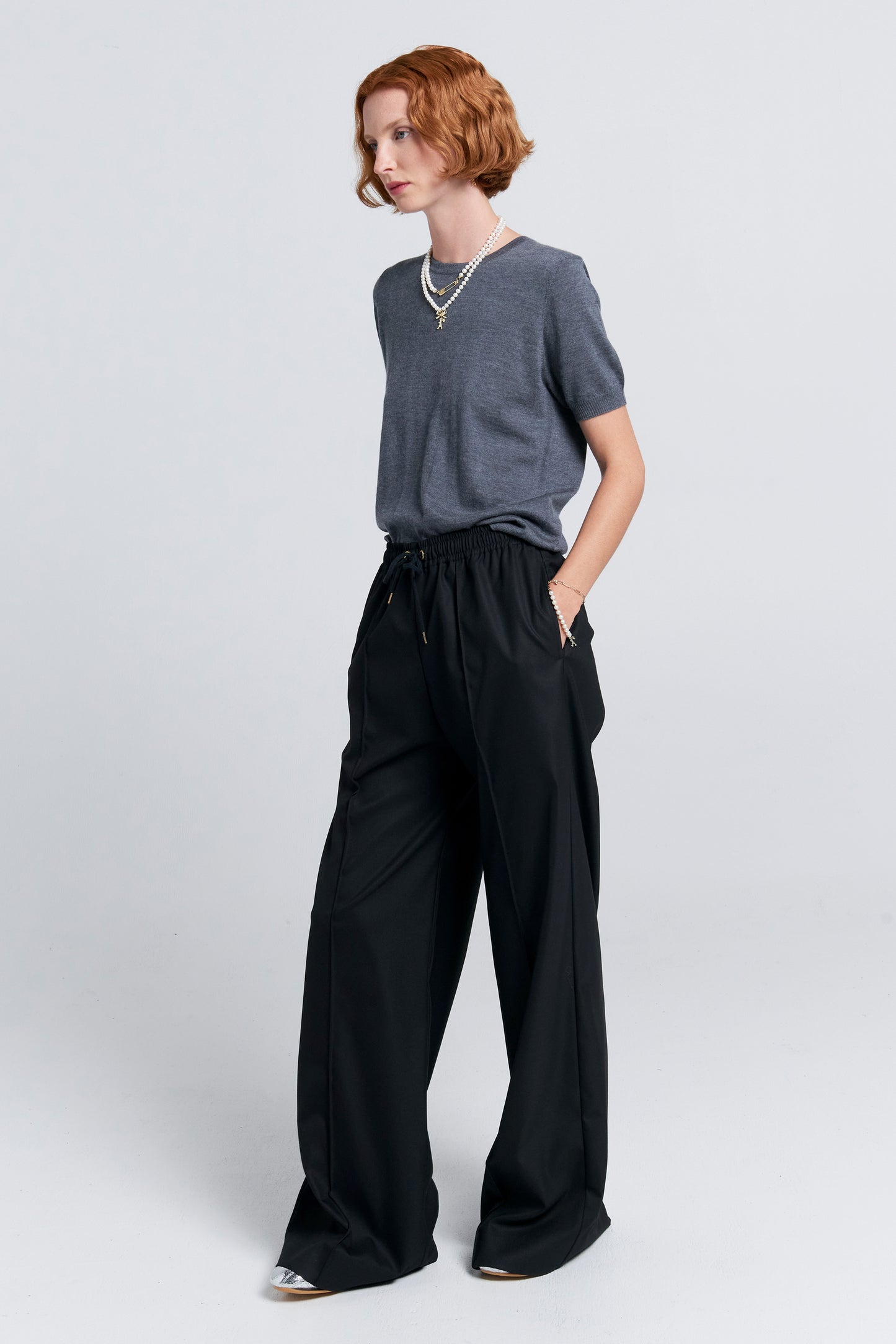 Frontier Trousers Classic Suiting Black