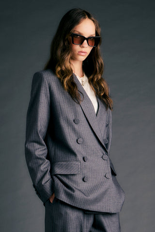 Nico Blazer Charcoal