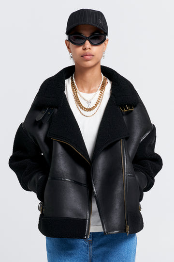 Karen Walker Ridge Jacket - Black Arriving End April
