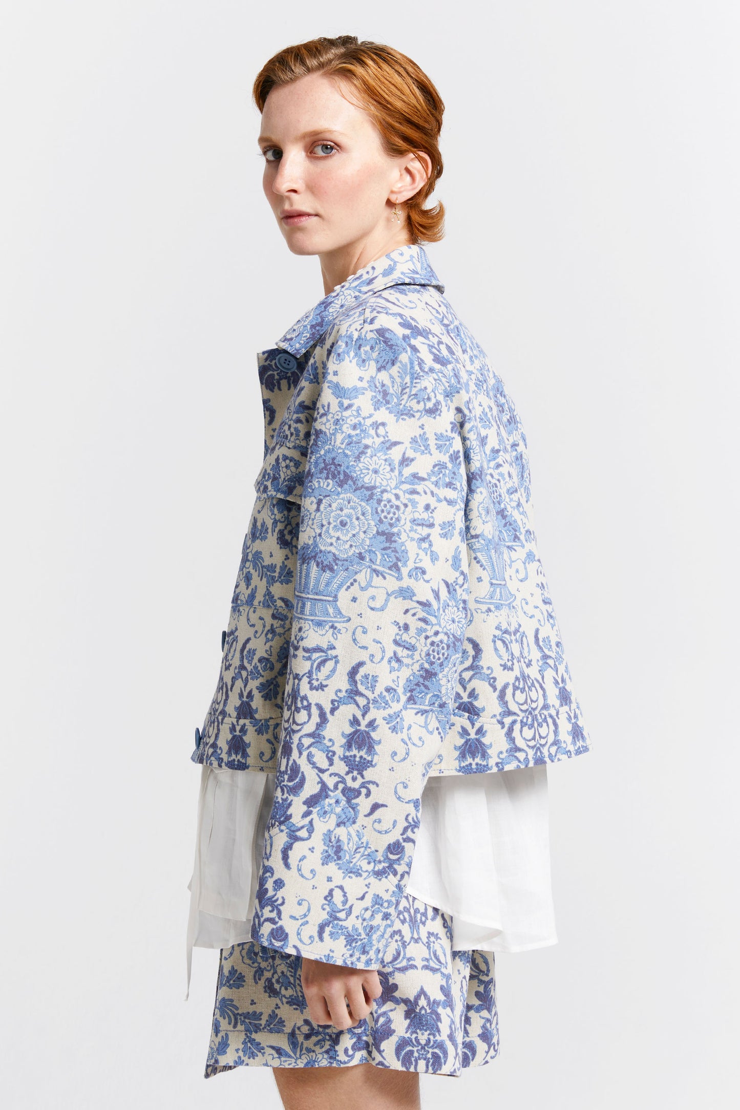 Antiquarian Jacket Natural/Blue
