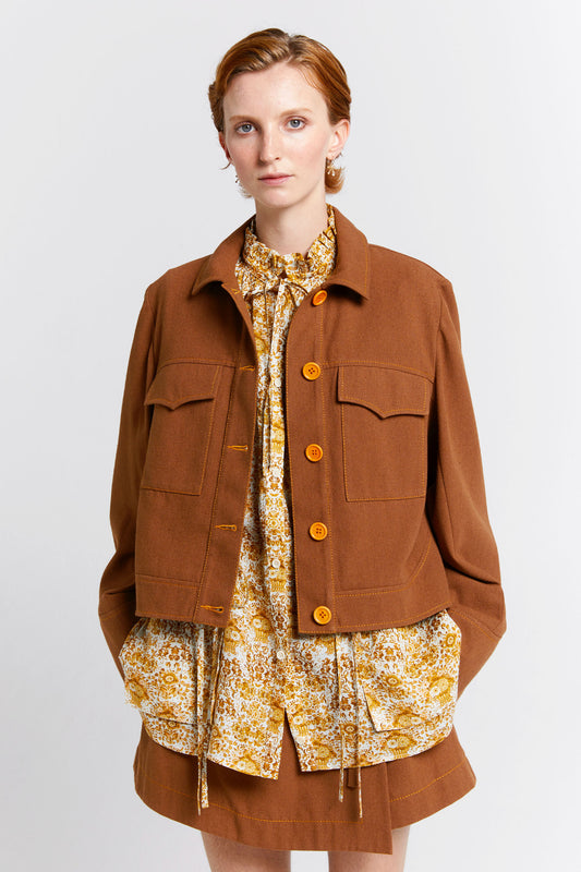 Antiquarian Jacket Chestnut