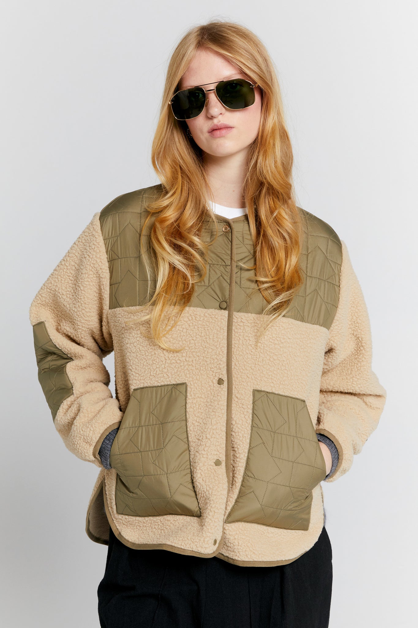 Venture Jacket Natural/Herb Green
