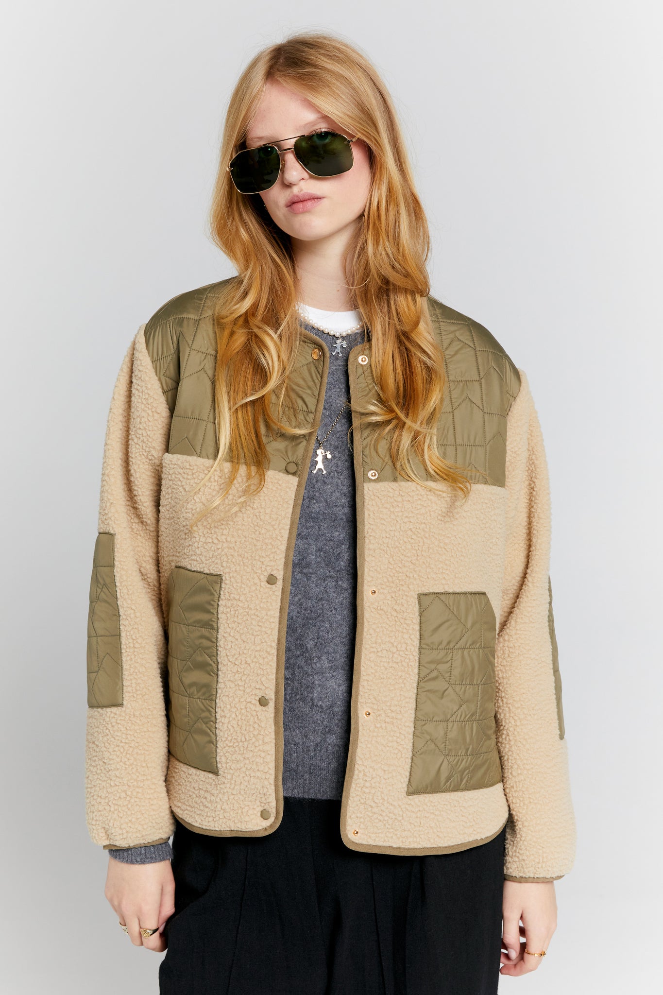 Venture Jacket Natural/Herb Green