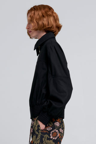 Rider Bomber Jacket Black