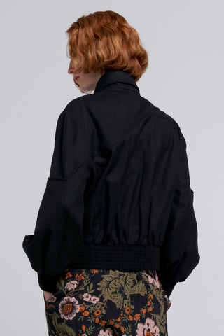 Rider Bomber Jacket Black