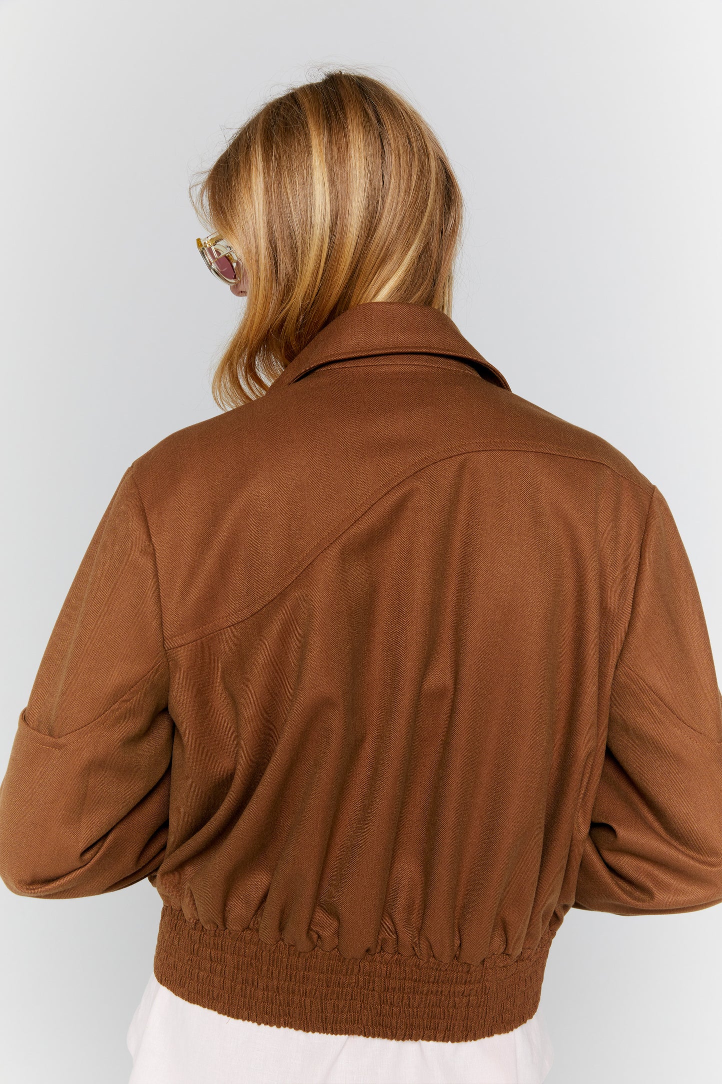 Rider Bomber Jacket Chestnut