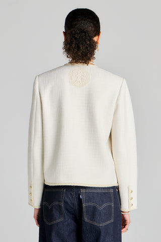 Bouclé Jacket Cream