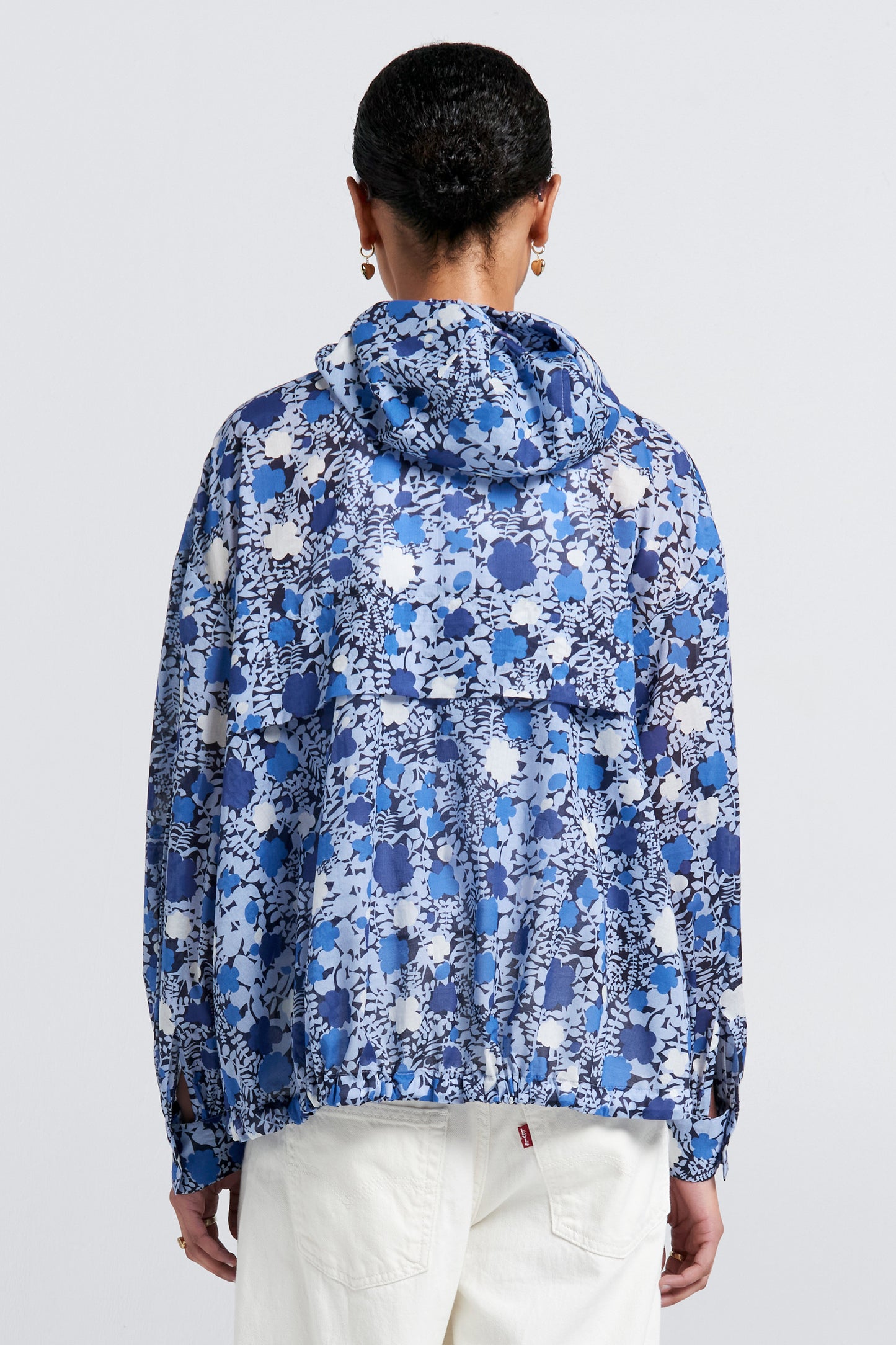 Perfect Day Beach Hoodie Blue Multi