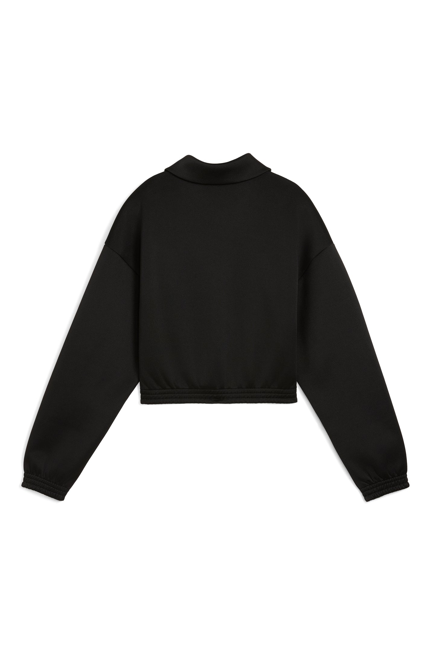 Relaxed Cropped Track Jacket Puma Black