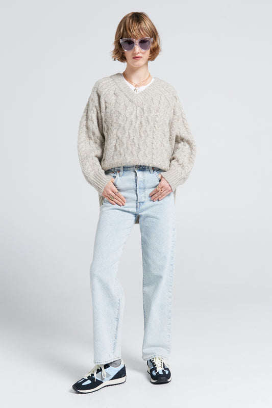 Ribcage Straight Ankle Jeans Be Frayed