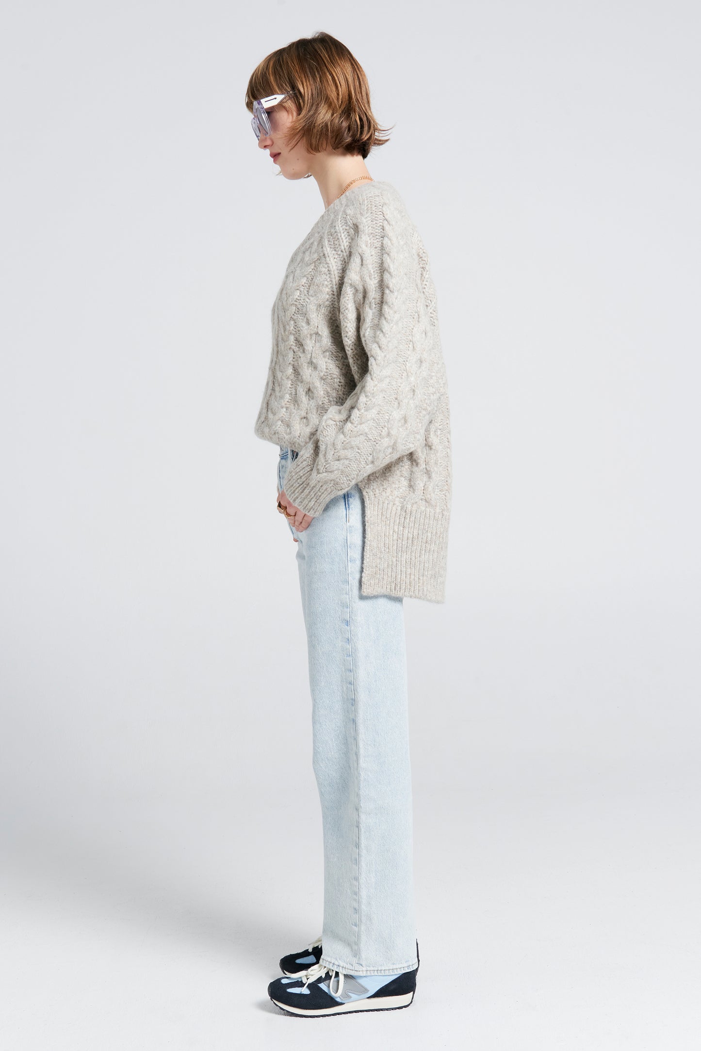 Ribcage Straight Ankle Jeans Be Frayed