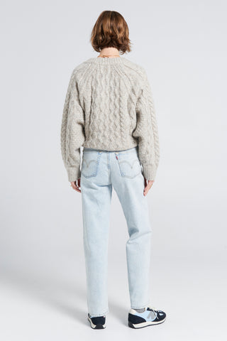Ribcage Straight Ankle Jeans Be Frayed