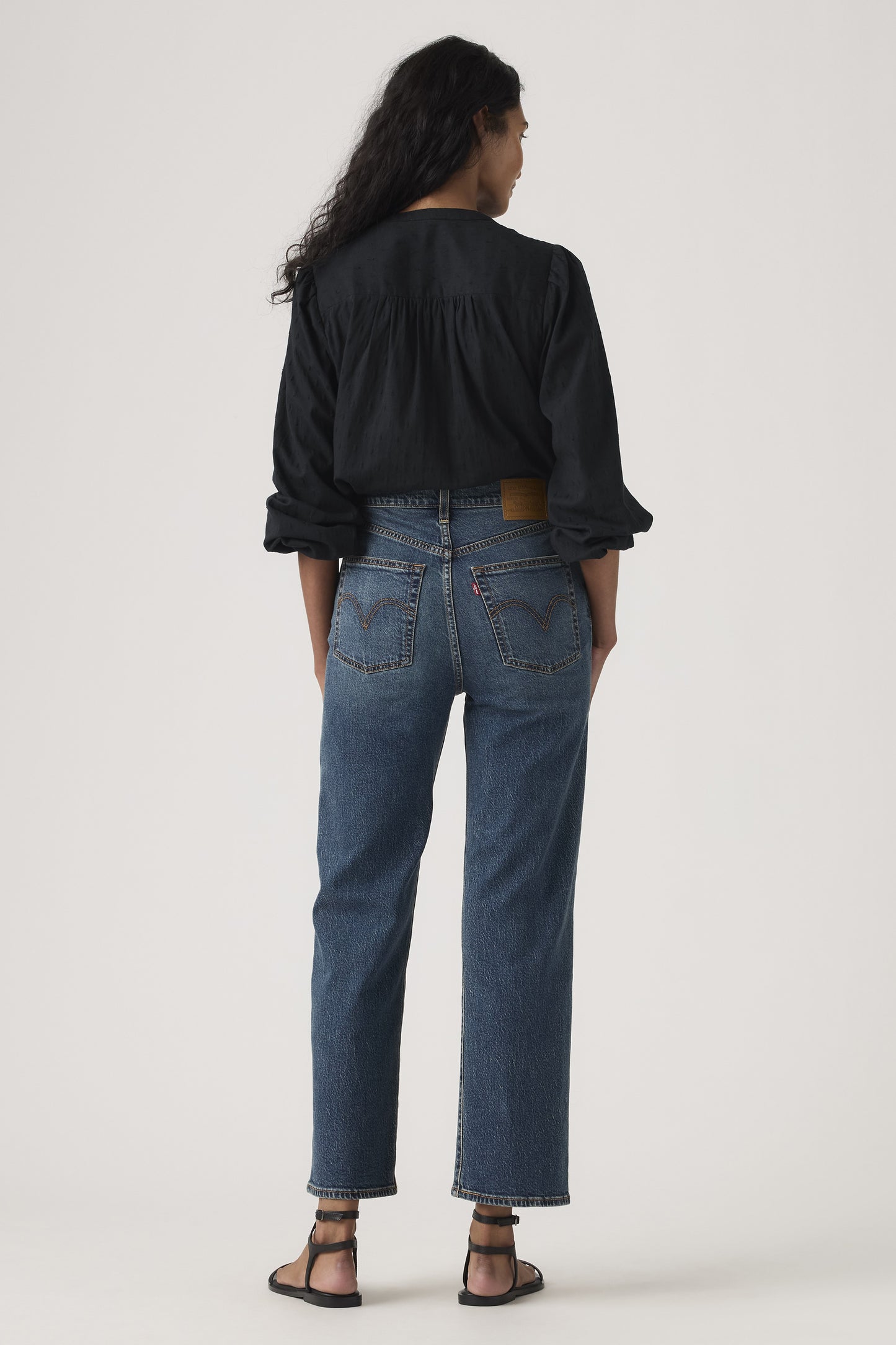 Ribcage Straight Ankle Jeans Analyze This