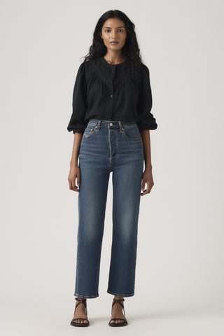 Ribcage Straight Ankle Jeans Analyze This