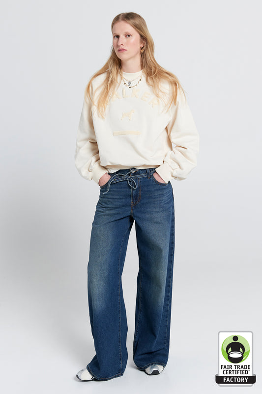 Walker Crewneck Sweatshirt Ecru