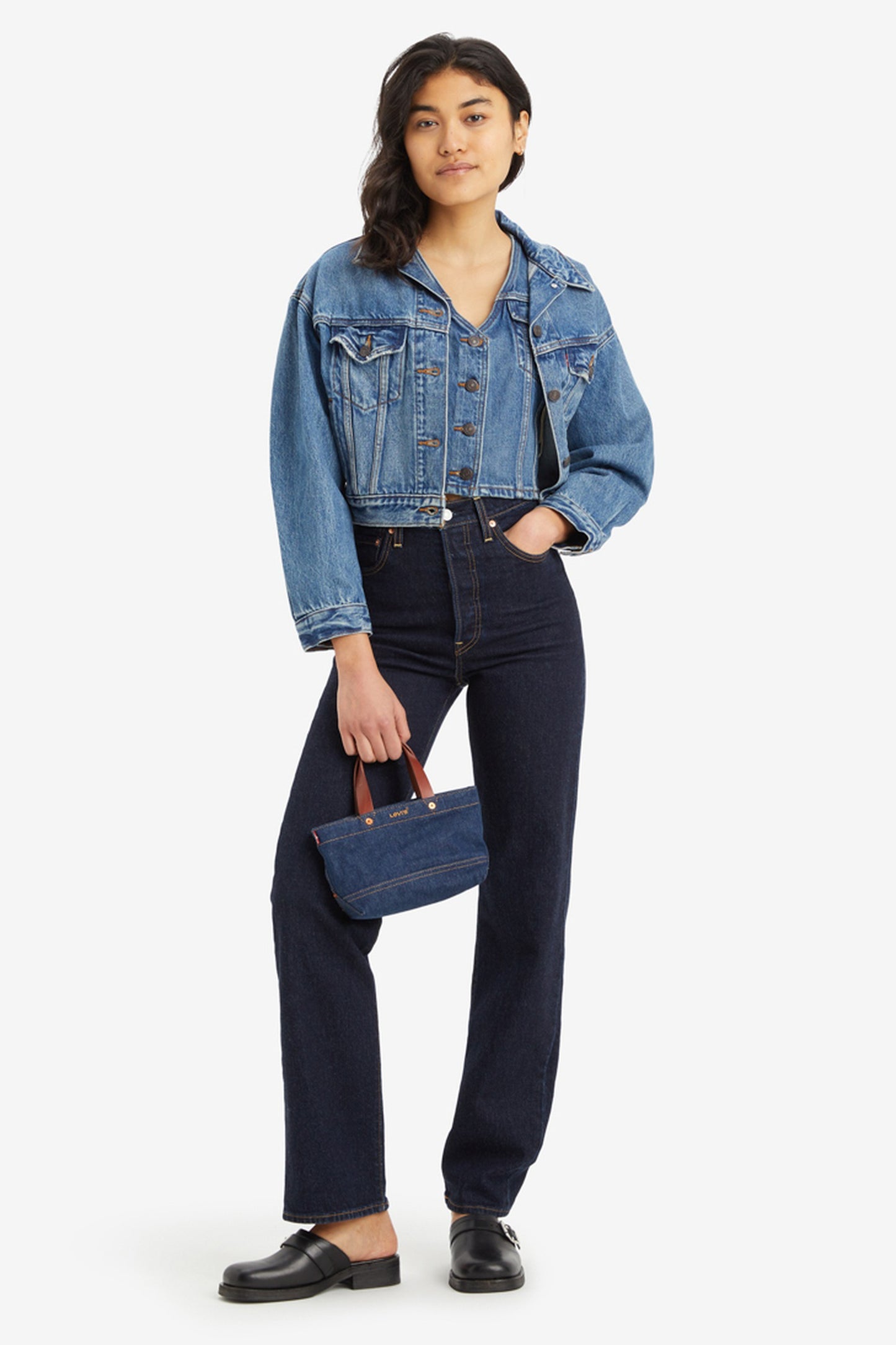 Ribcage Full-Length Jeans Small Course Blue