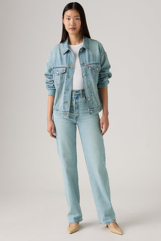 Ribcage Full-Length Jeans Blasted Stone Clean