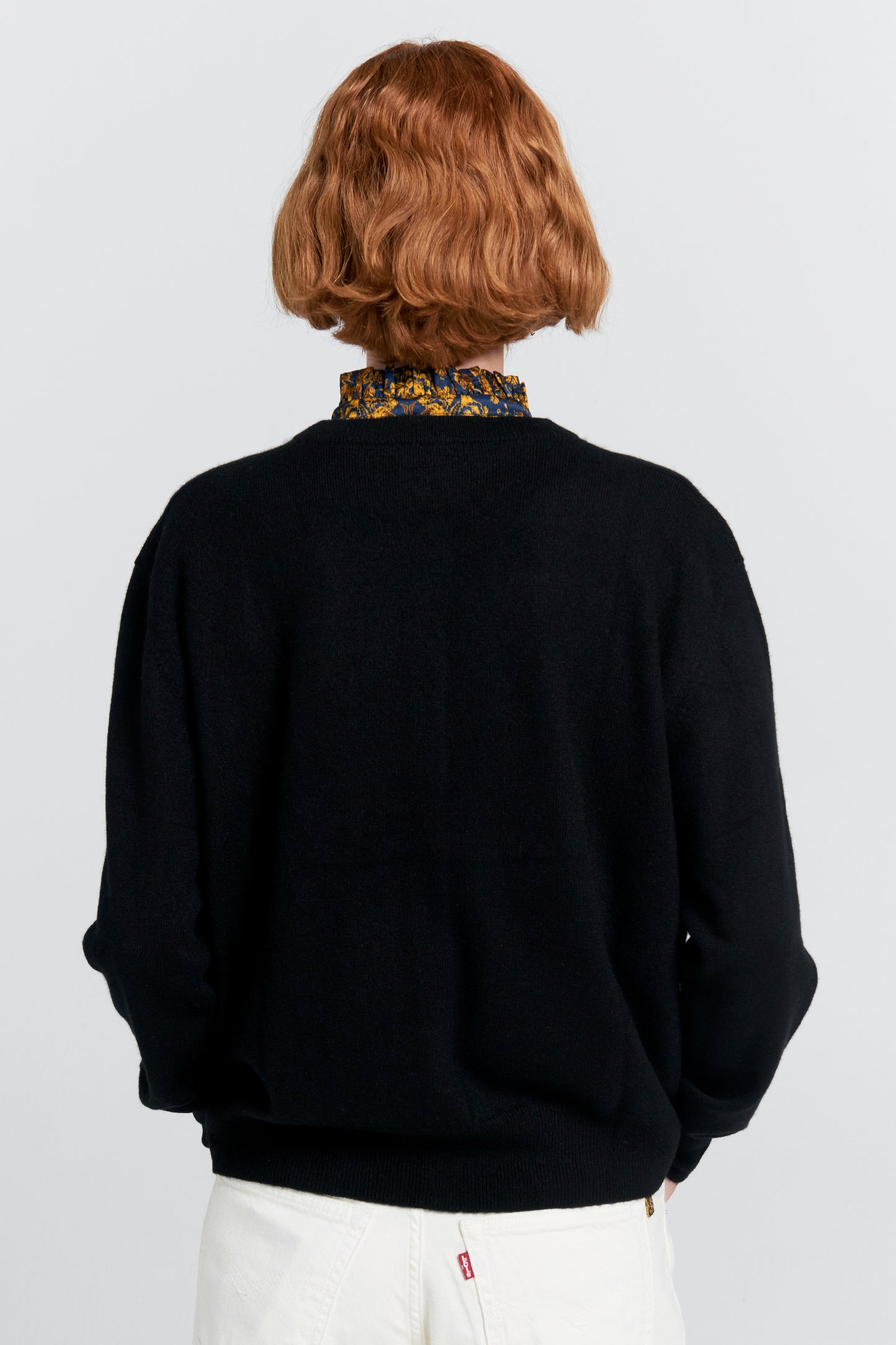 Posy Cashmere K Cardigan Black