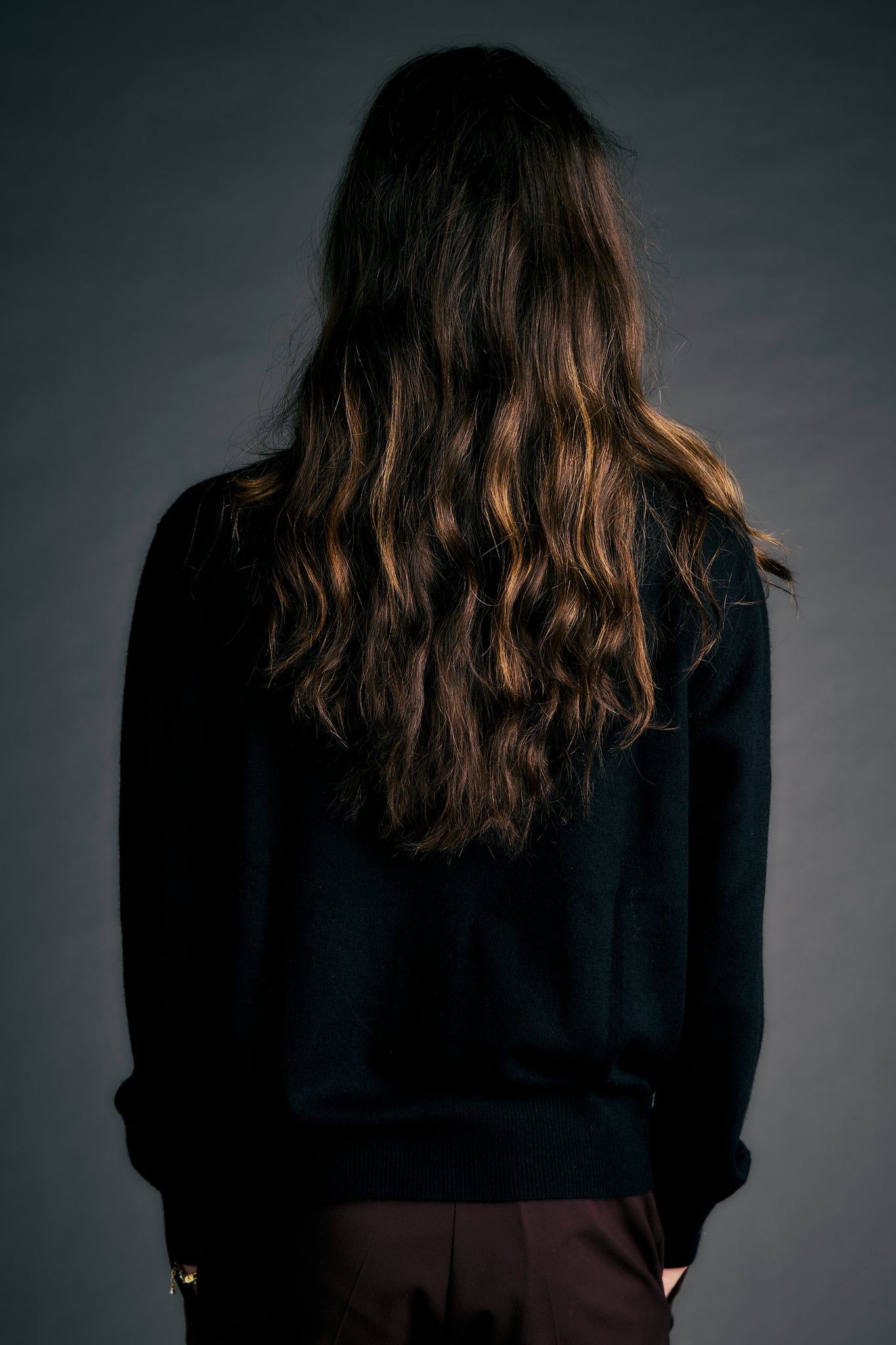 Posy Cashmere K Cardigan Black