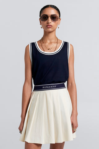 Relax Knit Tank Navy