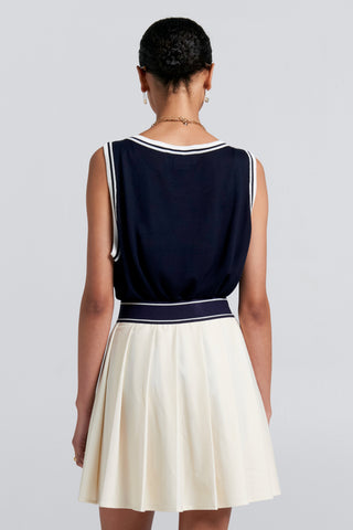 Relax Knit Tank Navy