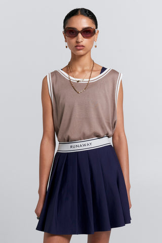 Relax Knit Tank Taupe