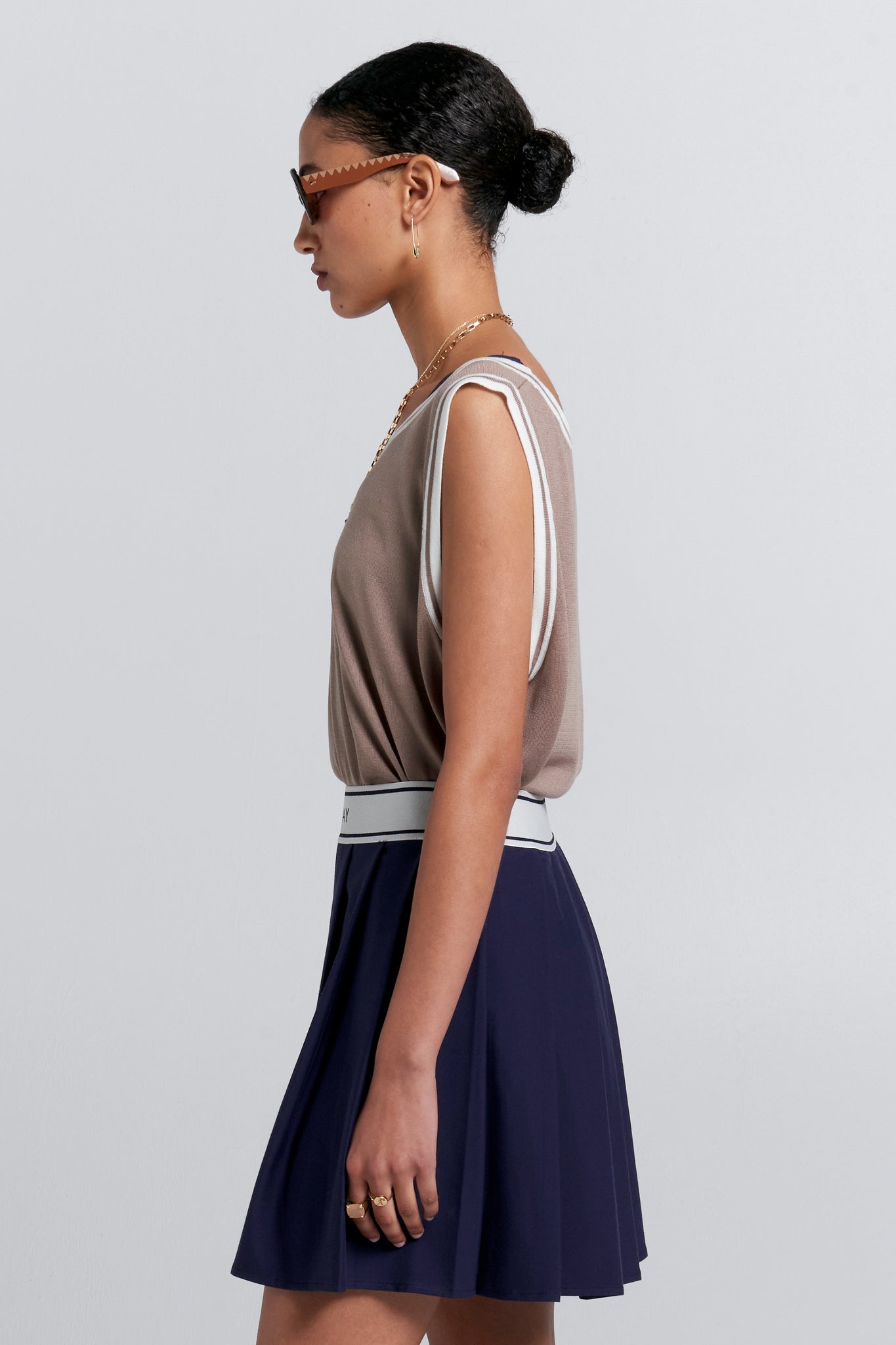 Relax Knit Tank Taupe