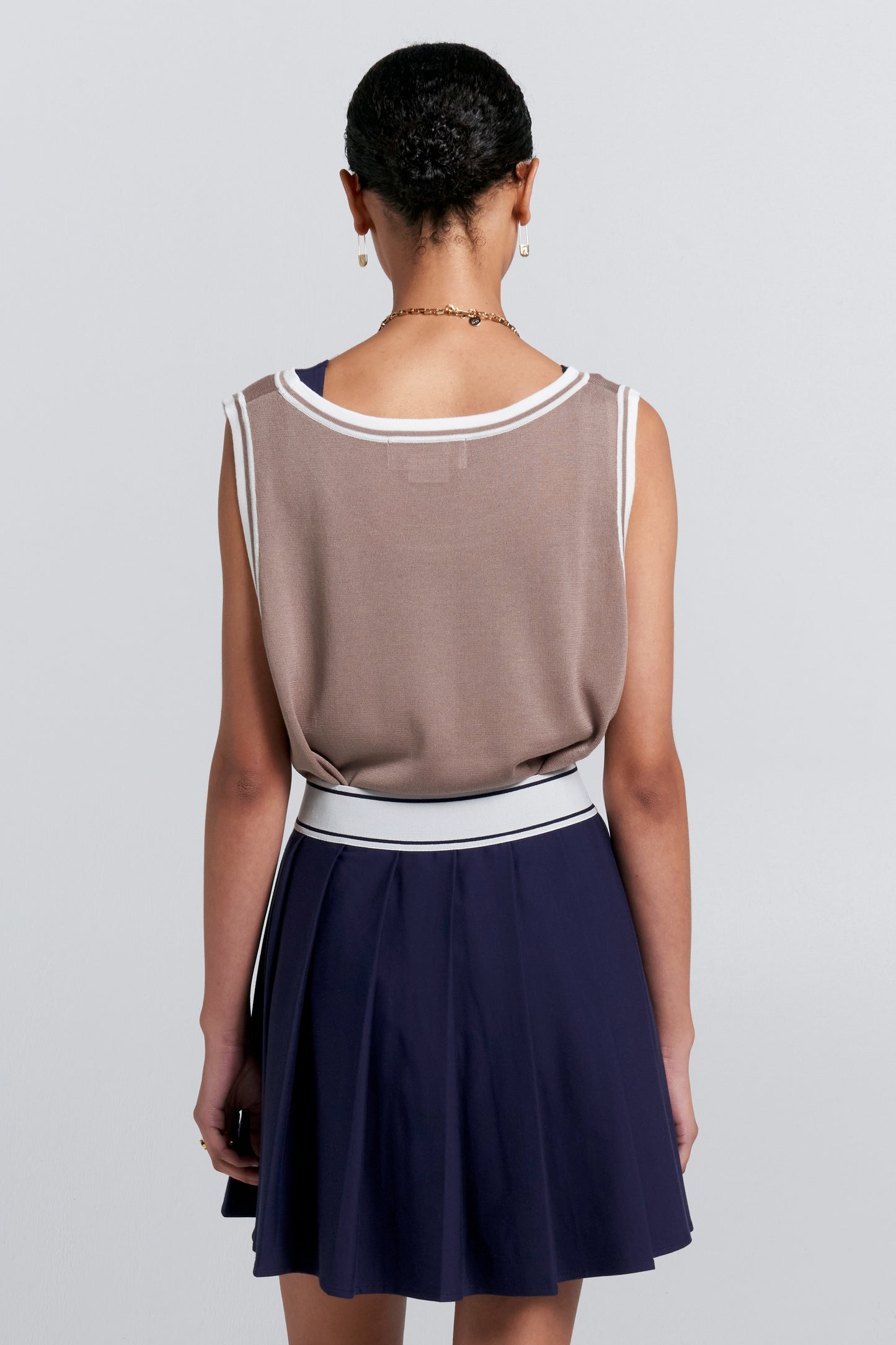 Relax Knit Tank Taupe