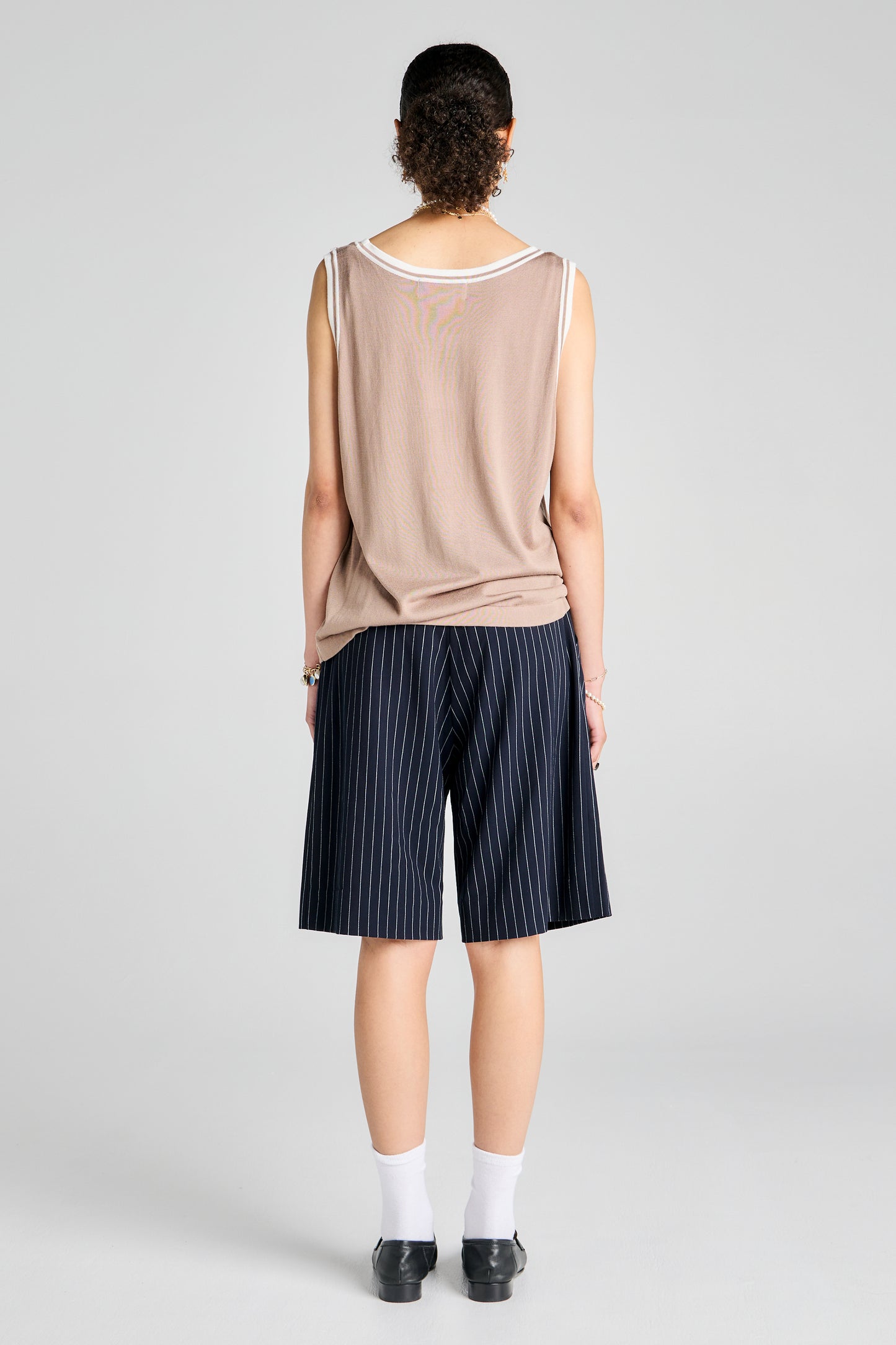 Relax Knit Tank Taupe