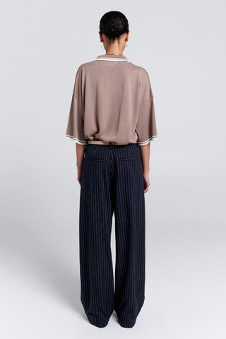 Relax Knit Polo Taupe