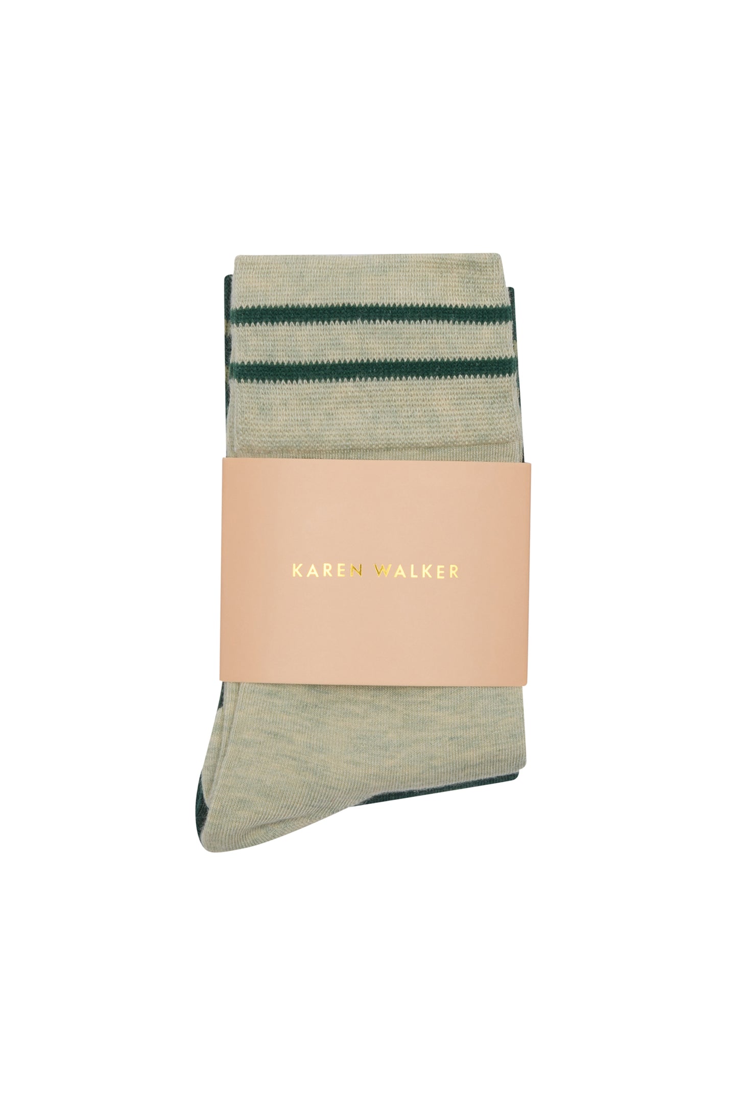 Runaway Girl Socks 2 Pack Dark Green/Sage