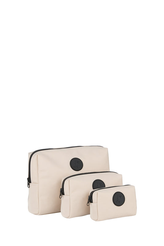 Runaway Zip Pouch Trio Stone
