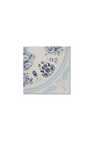 Porcelain Plate Classic Silk Scarf