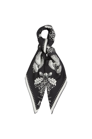 Night Owl Classic Scarf Black