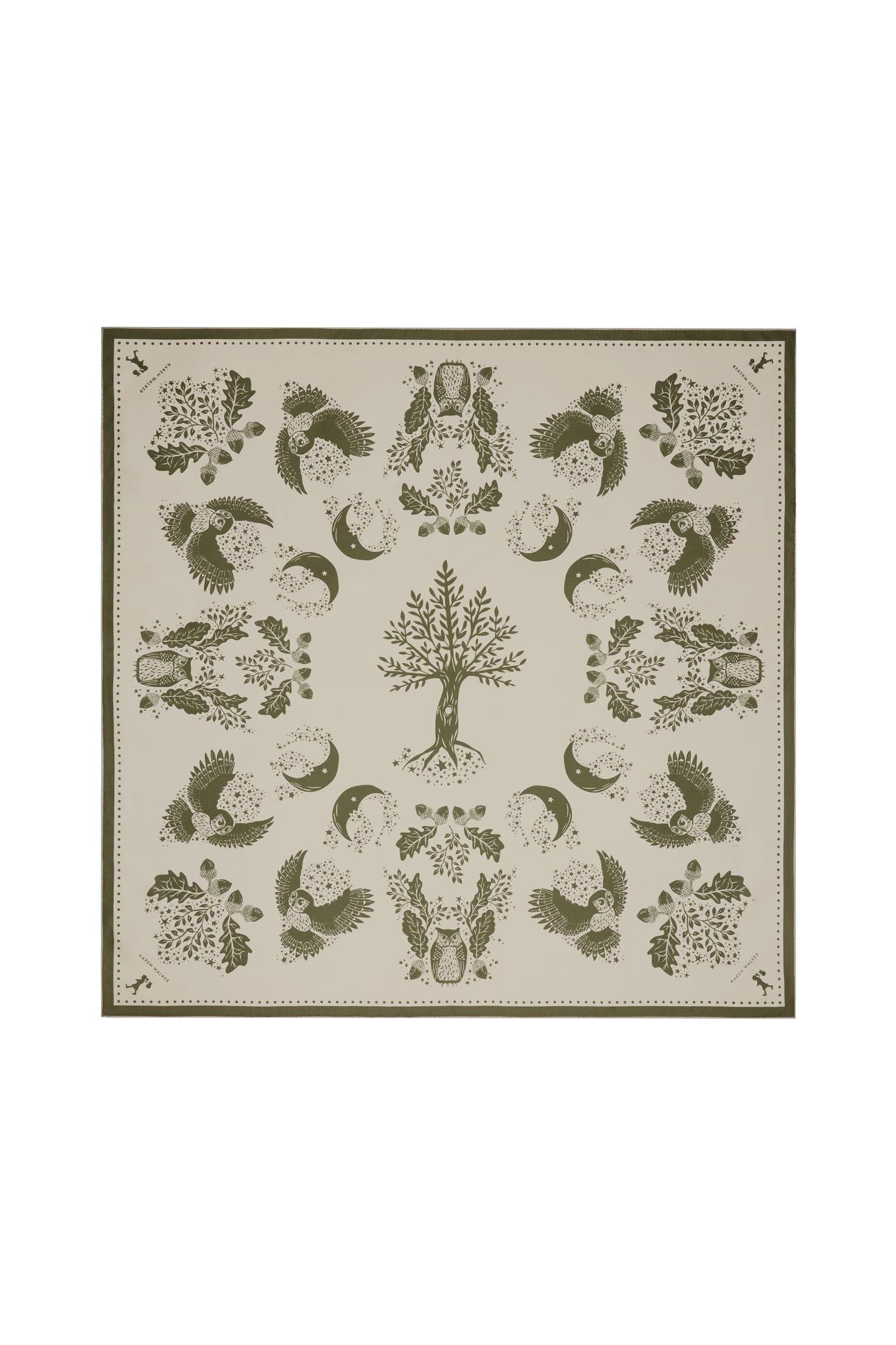 Night Owl Classic Scarf Natural