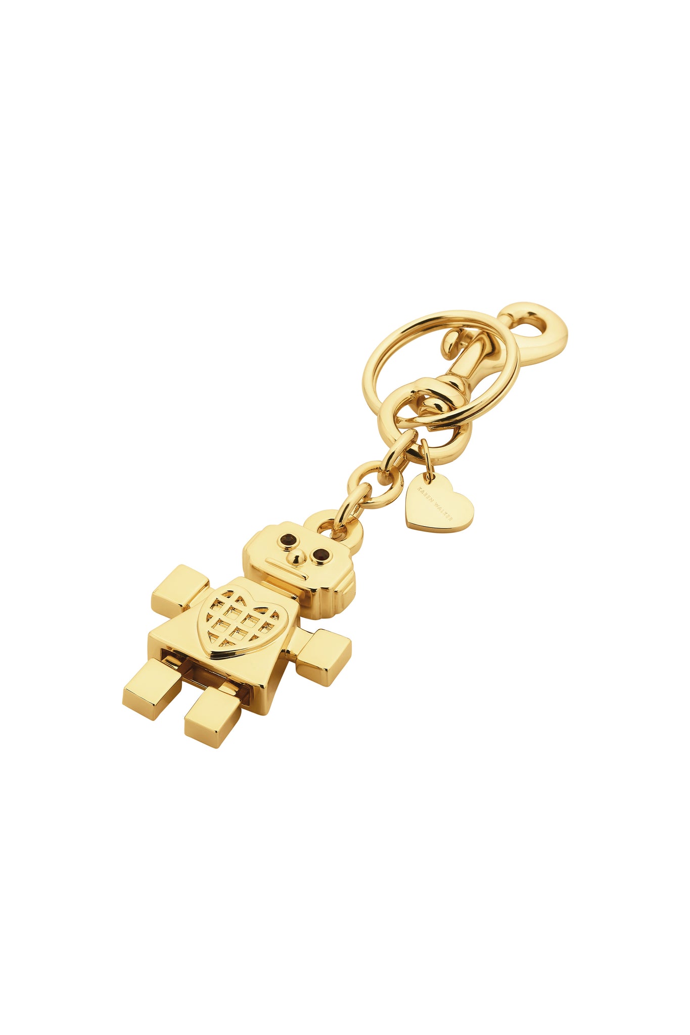 Robot Charm Gold