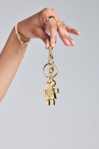 Robot Charm Gold