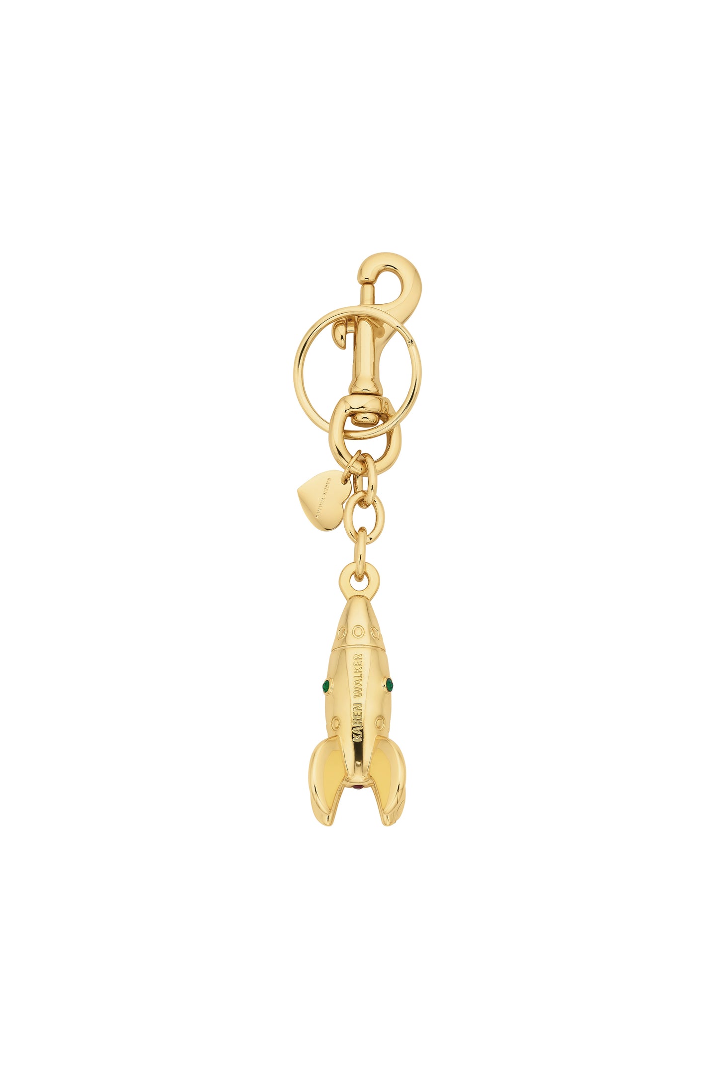 Rocket Charm Gold